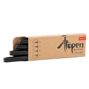 Ātopen Fineliner noir - ensemble de 4