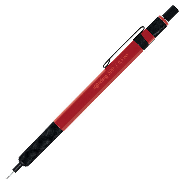 rOtring 500 Vulpotlood 0,5 mm Rood