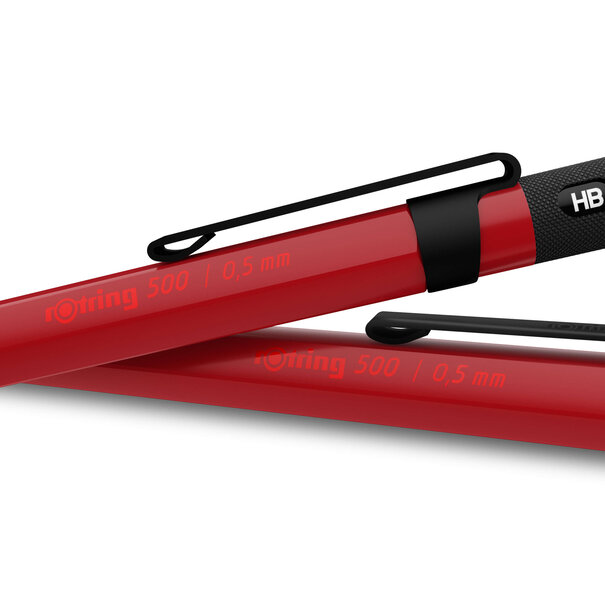 rOtring 500 Vulpotlood 0,5 mm Rood