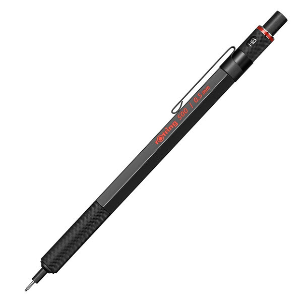 rOtring 500 Vulpotlood Zwart