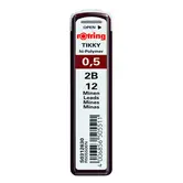 Tikky Hi-Polymer Potloodvulling 0,5mm 2B - 12 stuks
