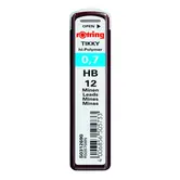 Tikky Hi-Polymer Lead Refills 0.7 mm HB – Pack of 12