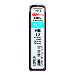 Tikky Hi-Polymer Lead Refills 0.7 mm HB