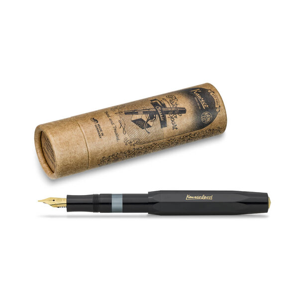 Kaweco Classic Sport Piston Black & Gold stylo-plume