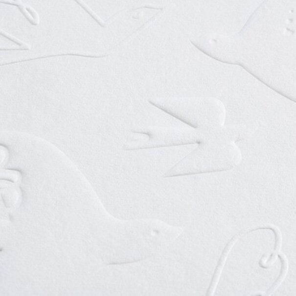 Gmund Embossed Love - Birds