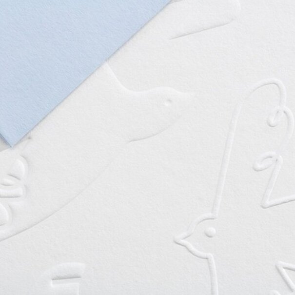 Gmund Embossed Love - Birds