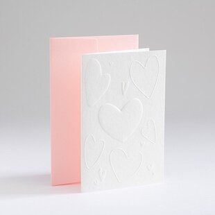 Embossed Love - Hearts