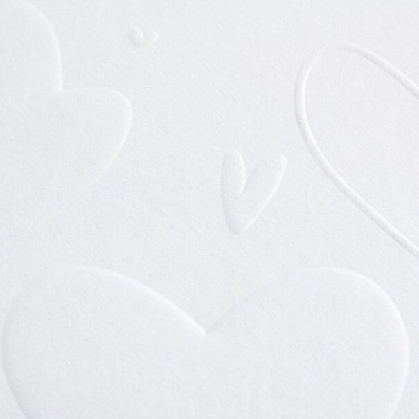 Gmund Embossed Love - Hearts