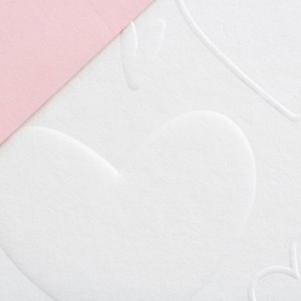 Gmund Embossed Love - Hearts