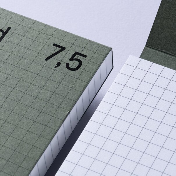 Gmund Off-The-Grid 7.5 "Forest" notepad 18 x 24 cm