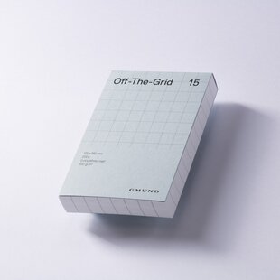 Off-The-Grid 15 "Sky" notitieblok 12 x 18 cm