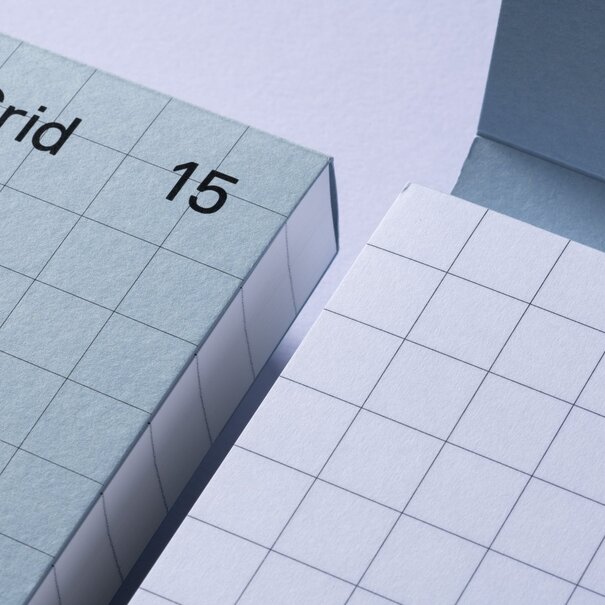 Gmund Off-The-Grid 15 "Sky" notepad 12 x 18 cm