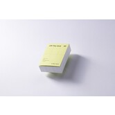 Off-The-Grid 30 "Lime" notitieblok 9 x 12 cm