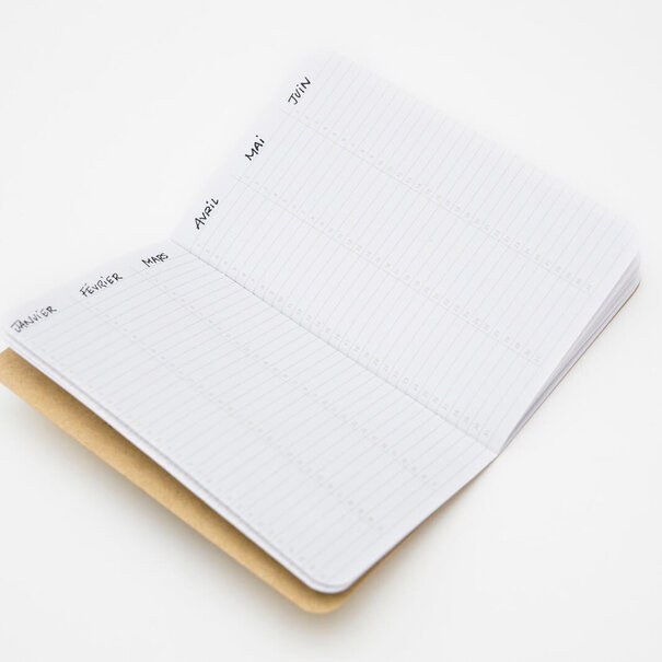 Calepino Weekly Planner - Ongedateerd - Set van 3