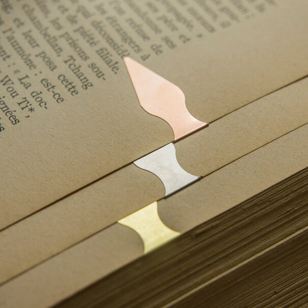 Calepino Line Markers – Messing (50 stuks)