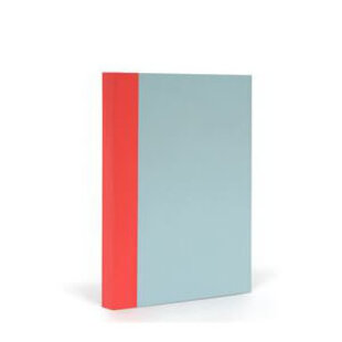 Sky Blue & Warm Red A5
