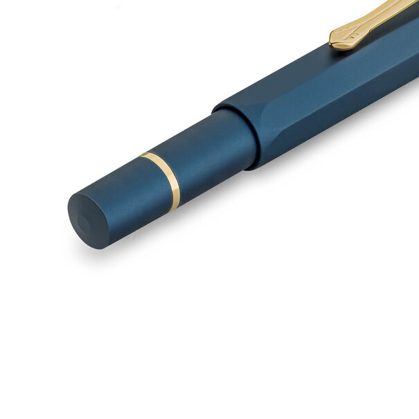 Kaweco Piston Sport AL Navy/Gold fountain pen