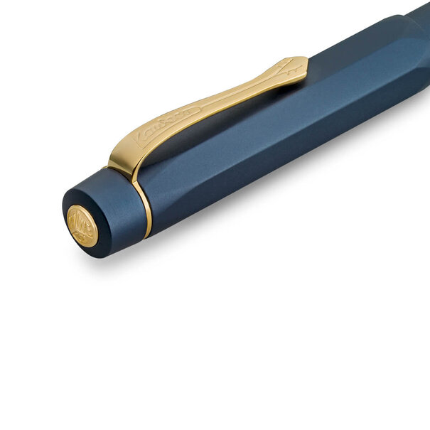 Kaweco Piston Sport AL Navy/Gold fountain pen