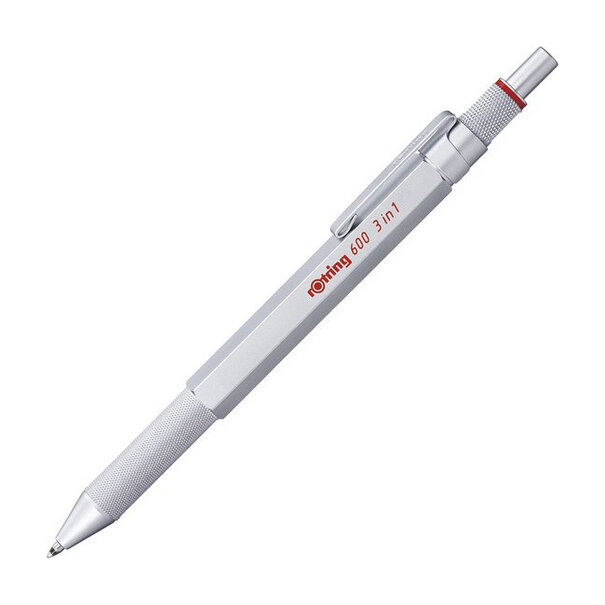 rOtring 600 multipen zilverkleur