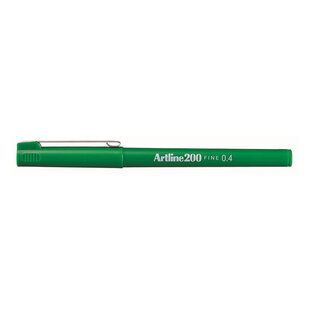 200 fineliner groen 0,4 mm