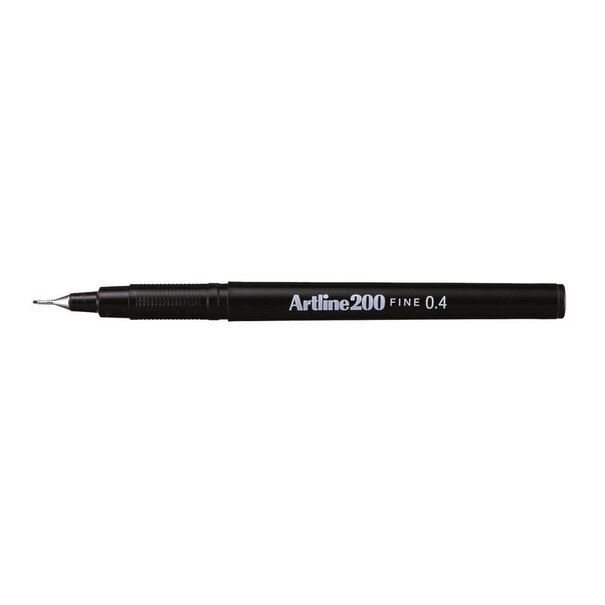 Artline Artline 200 fineliner 0,4mm ZWART