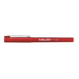 Artline 200 fineliner 0,4mm ROOD