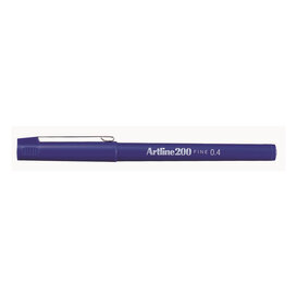 Artline 200 fineliner 0,4mm BLAUW