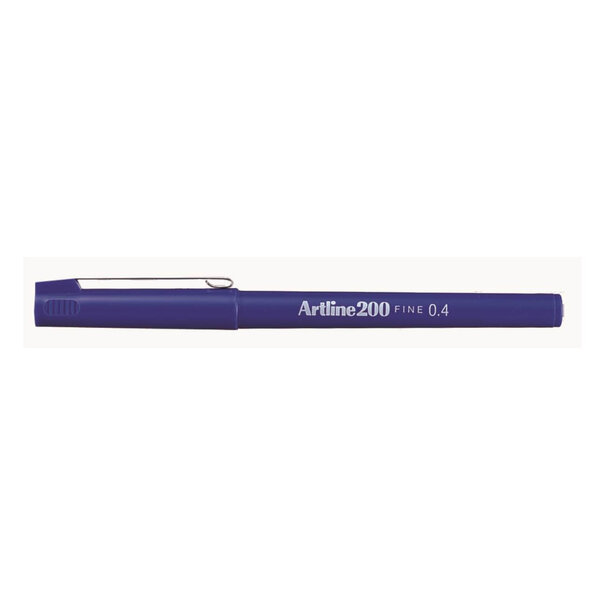 Artline 200 fineliner blauw 0,4 mm