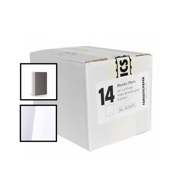 Fantasticpaper Stone & Warm Grey Pocket