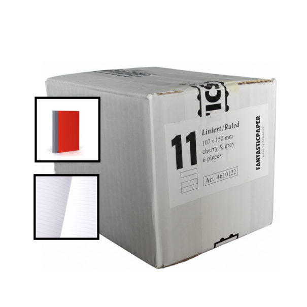 Fantasticpaper Cherry & Grey Pocket