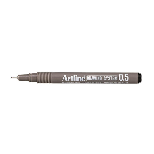 Artline Drawing System zwart 0,5 mm