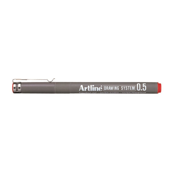 Artline Drawing System rood 0,5 mm