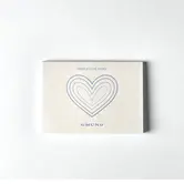 Notepad "People Love Paper" - Blauw 14,8 x 10,5 cm