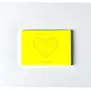 Notepad "People Love Paper" - Fluo Geel