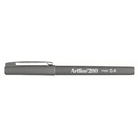 Artline 200 fineliner 0,4mm GRIJS