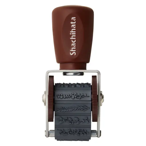 Shachihata Mini Rolstempel "Leaf"