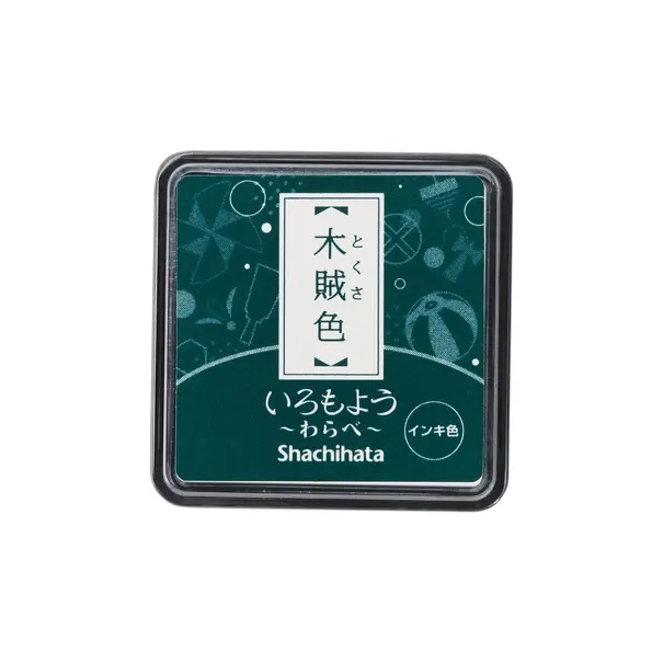 Shachihata Iromoyo Warabe stempelkussen - Donkergroen