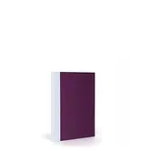 Aubergine & White Pocket