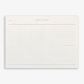 Weekplanner A4 Blauw