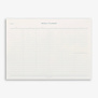 Weekplanner A4 Blauw