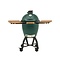 Green Egg Big Green Egg Large – met intEGGrated onderstel en acacia zijplankjes
