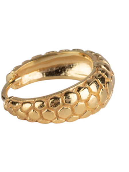 Betty Bogaers Betty Bogaers - Honeycomb Ring Gold Plated