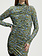 Gestuz Gestuz - Milia dress green/blue brush