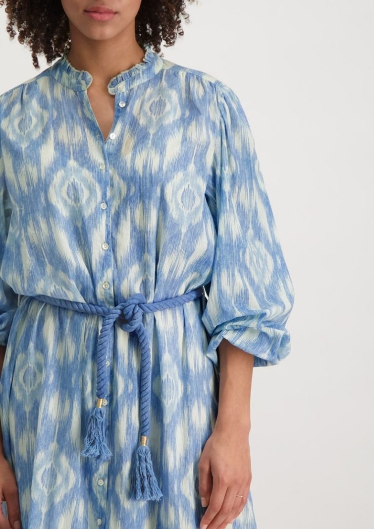 Circle of Trust Circle of Trust - Gwen dress indigo batik