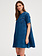 My Essential Wardrobe My Essential Wardrobe - Malo short dress medium blue