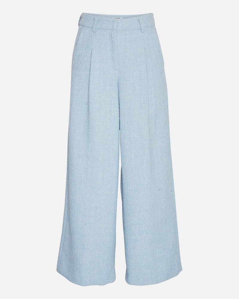 Moss Copenhagen (MSCH) Moss Copenhagen (MSCH) - Abriella pants  - Chambray Blue