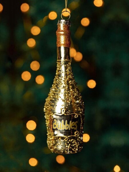 Gusta - Christmas ornament champagne bottle