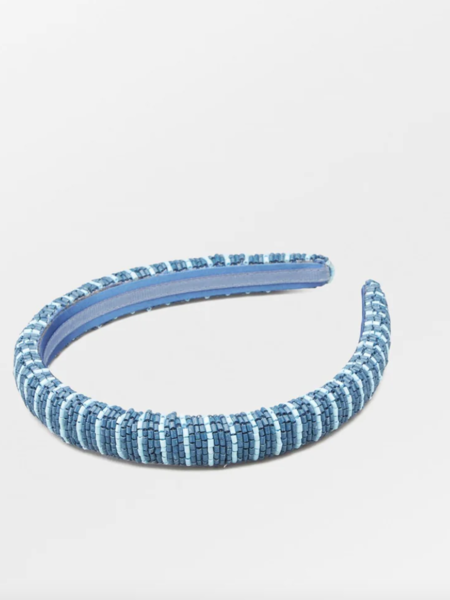 Becksöndergaard Becksondergaard - Elmly Slim Beaded Hairbrace - Coronet Blue