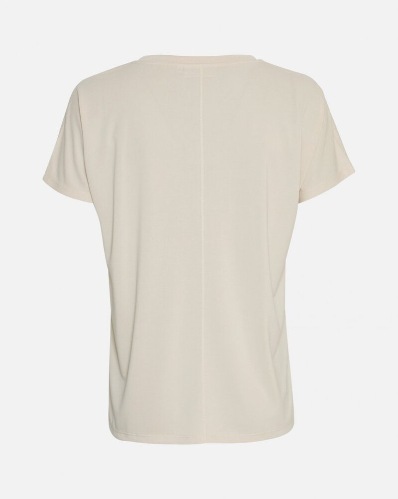 Moss Copenhagen (MSCH) Moss Copenhagen (MSCH) - Fenya modal v neck oatmeal