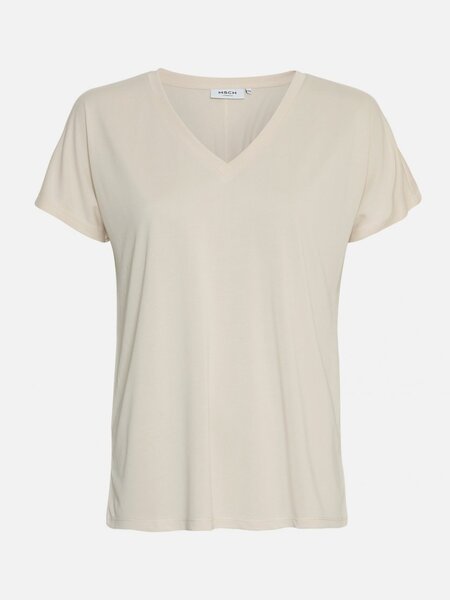 Moss Copenhagen (MSCH) Moss Copenhagen (MSCH) - Fenya modal v neck oatmeal